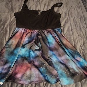 Hot topic Galaxy dress